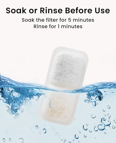 4PCS Replacement Filters for 2.2L 3.2L Wireless Cat Fountain