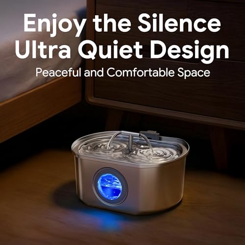Cat Water Fountain Stainless Steel