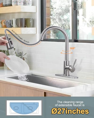 Kitchen Faucet with Sprayer
