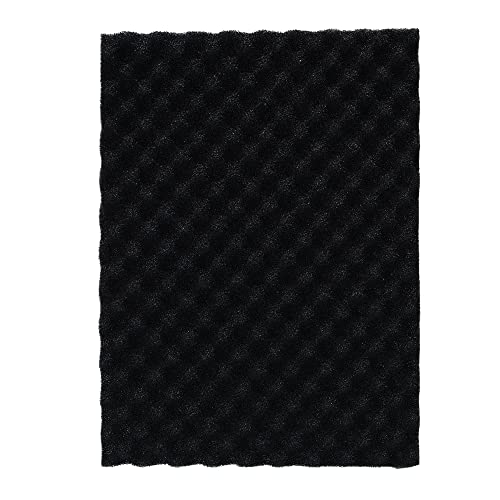 4 Pack Aquarium Filter Media Bio Sponge Pad 16 x 12 x 1 inch (4 Count)