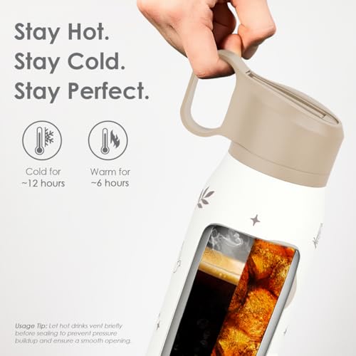 Inspiration Stainless Steel Water Bottle with Twist Lid 20oz