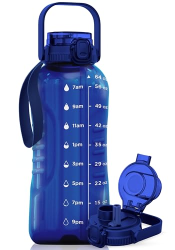 64 oz Water Bottle with Handle