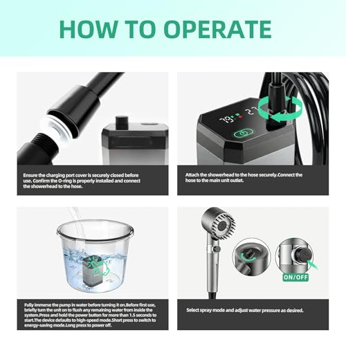 Portable Shower for Camping