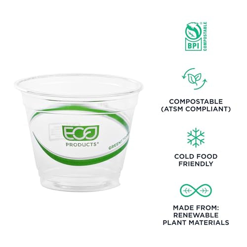 GreenStripe Clear Disposable Cold Cups (50 Count)