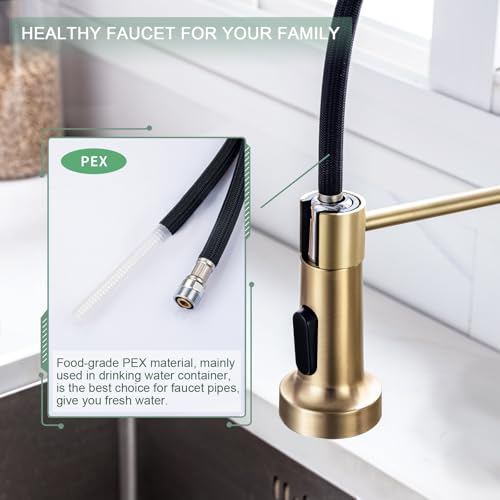 Pull Down Kitchen Faucet
