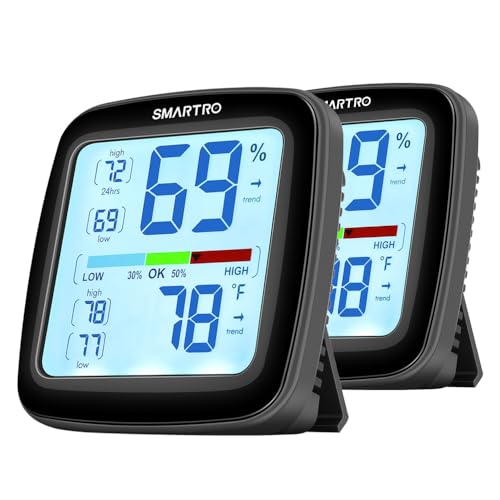 SC42 Professional Digital Hygrometer Indoor Thermometer 2 Pieces (2 Count)
