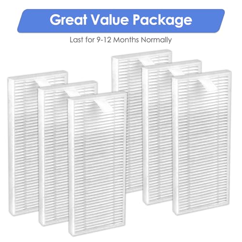 6 Pack) M310 Replacement HEPA Filters Compatible With Lefant M310 Robot Vacuum Cleaner, Filters Accessories Kit, Filter Kit (6 Count)