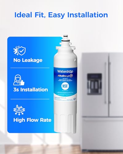Alkaline WD F20 Water Filter Replacement for LG® LT800P® (2 Count)