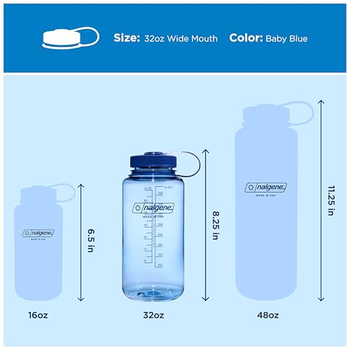 32 oz Wide Mouth Water Bottle