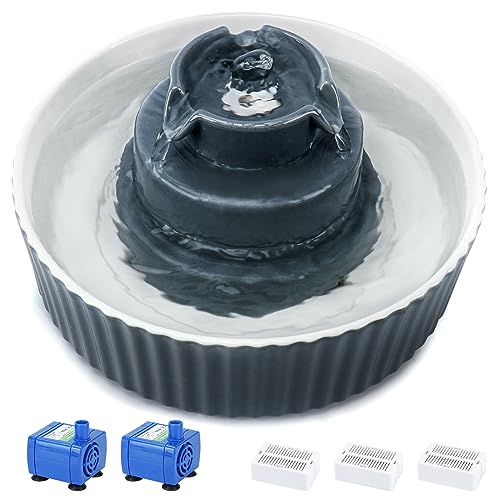 Ceramic Cat Water Fountain