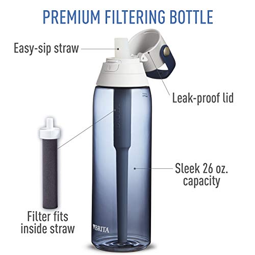 26 Ounce Premium Filtering Water Bottle with Filter