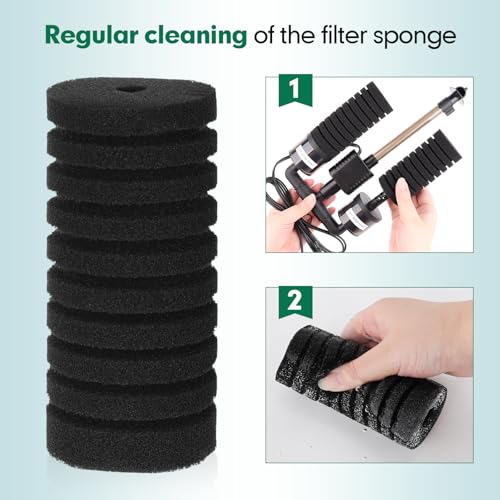 Replacement Aquarium Filter Sponge 4 Pack