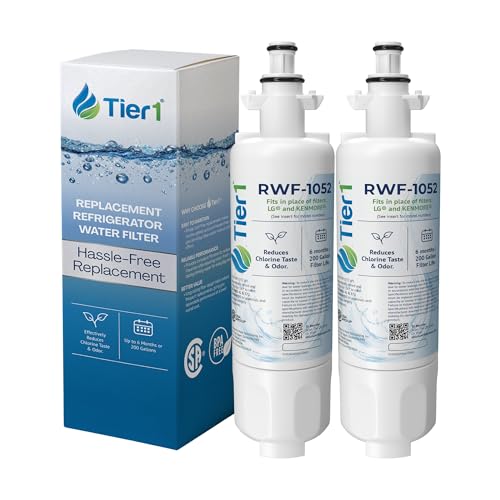 RWF1052 Replacement for LG LT700P Water Filter (2 Count)