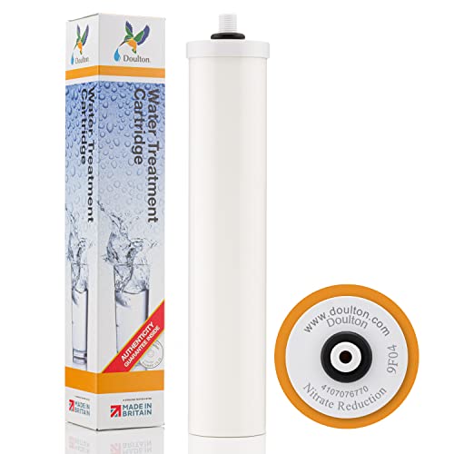 W9125047 ¦ 10" Nitrate Reduction Cartridge Drinking Water Filter ¦ BSP Thread ¦ For Use in the First Chamber of the Doulton Duo Housings ¦ 9F04 ¦ White
