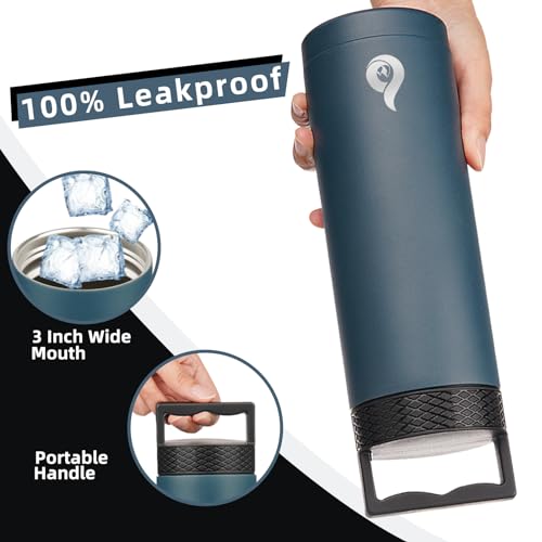 36oz Insulated Water Bottle Stainless Steel Water Bottle with Handle