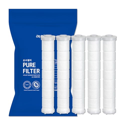 Showerhead Replacement Filters Inspired By Korea's Beauty Culture (5 Count)