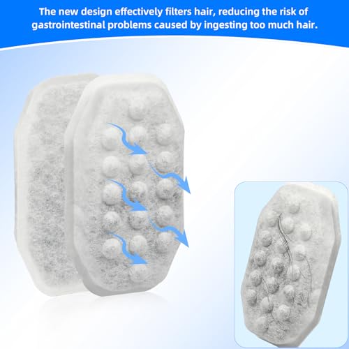 32 Pack Cat Water Fountain Replacement Filters & Pre (16 Count)