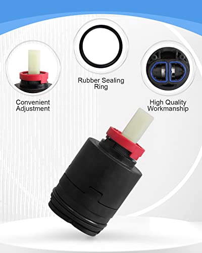 40PHF 2 Pressure Balance Cartridge Fit for Shower Faucet Cartridge Only 40mm