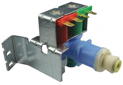 FBA] NEW OEM Produced IMV708 W10408179 4389177 for Whirlpool Kitchenaid Kenmore Regrigerator Water Valve by Robertshaw Replacement Part
