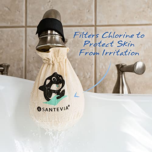 Organic Cotton Bath Faucet Filter by Santevia