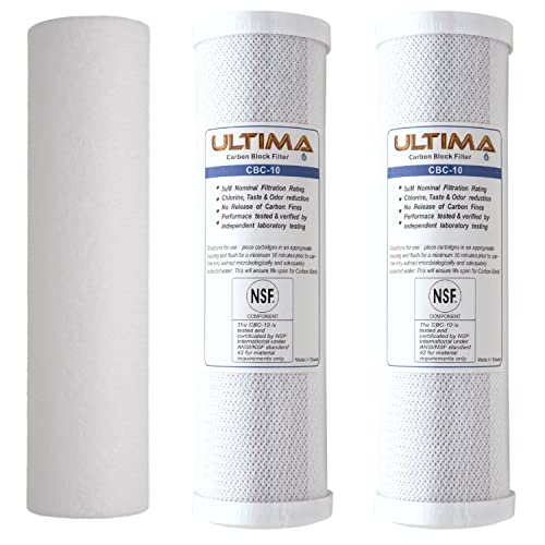 Ultima 7 VII 5 Stage RO System Double Capacity Pre (3 Count)