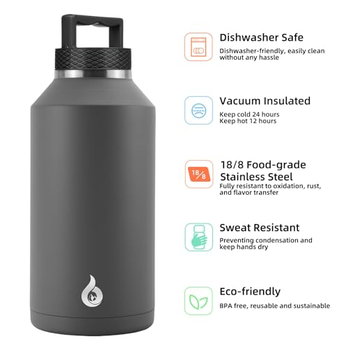 64oz Insulated Water Bottle
