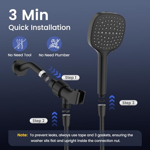 Filtered Shower Head with Handheld