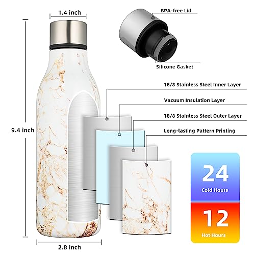 18oz Insulated Water Bottle