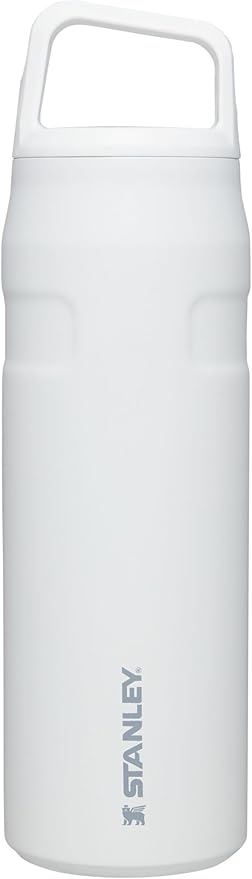 Stanley IceFlow Cap and Carry Water Bottle | Wide Mouth Twist Lid | Lightweight & Leakproof for Travel & Sports | Insulated Stainless Steel | BPA-Free
