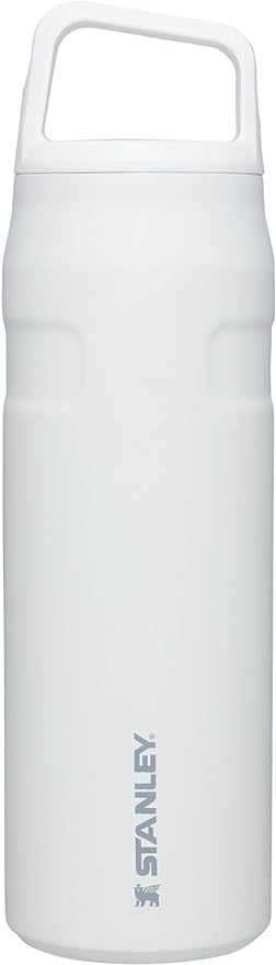 Stanley IceFlow Cap and Carry Water Bottle | Wide Mouth Twist Lid | Lightweight & Leakproof for Travel & Sports | Insulated Stainless Steel | BPA-Free