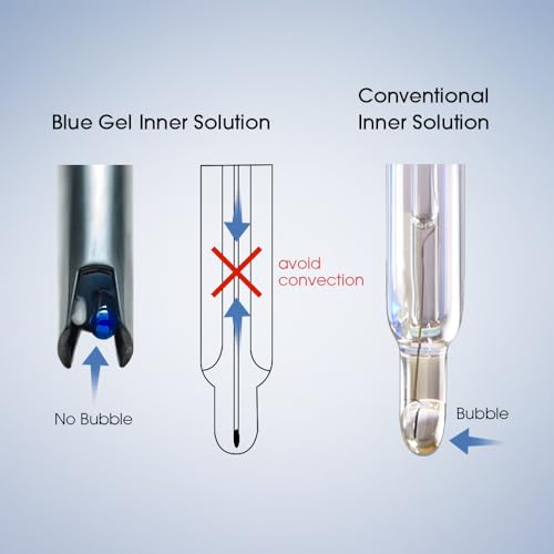PH60Z WW Smart Handheld pH Meter Tester Kit with LabSen 335 ATC pH Electrode for Lab