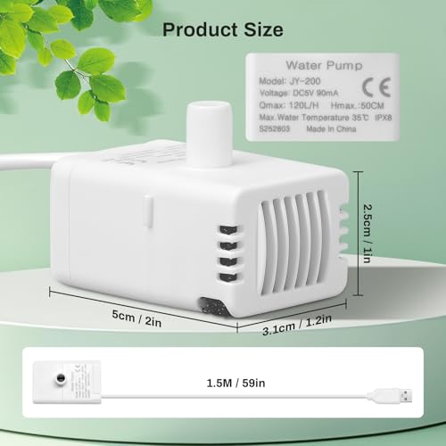 Cat Water Fountain Pump
