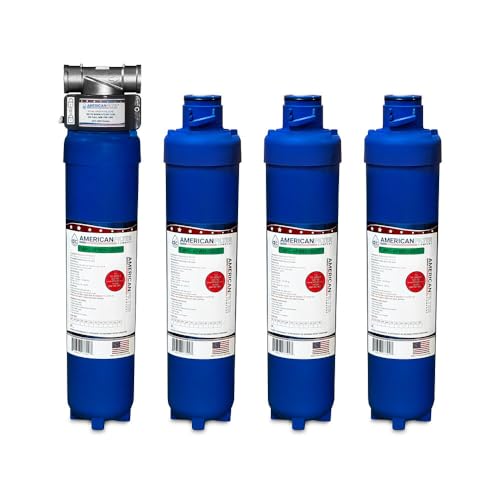 AFC-904-SYS, Compatible with 3M® AP904/AP17-HDS for Whole House,Quick Change Water Filter System, -4 Packs (4 Count)