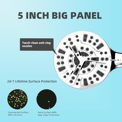 Filtered Shower Head with Handheld