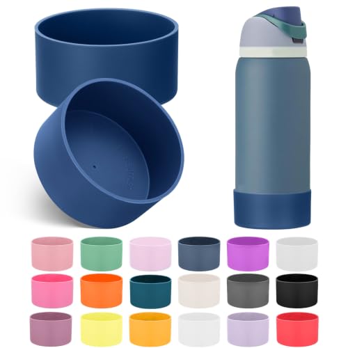 2PCS Silicone Boot for Owala FreeSip Water Bottle 40 oz (2 Count)