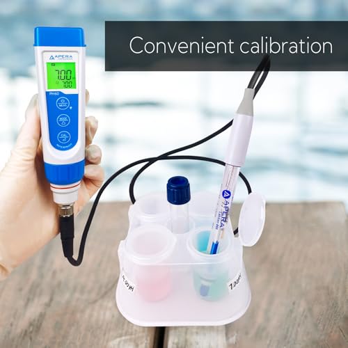 PH60 HT Handheld pH Meter Tester Kit with LabSen 865 pH