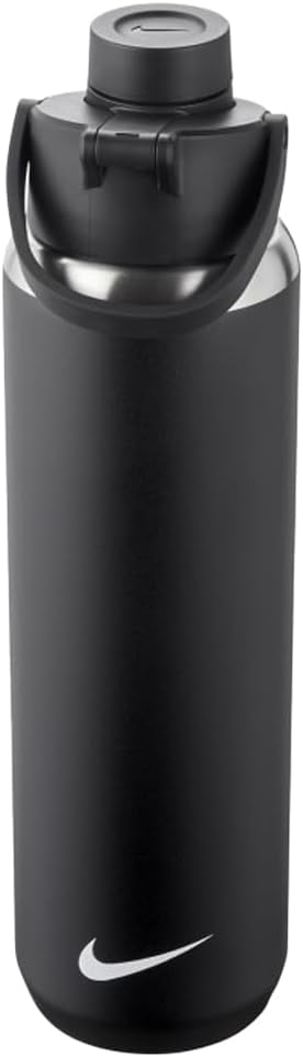 Nike Recharge Chug Water Bottle (One Size) (Black)