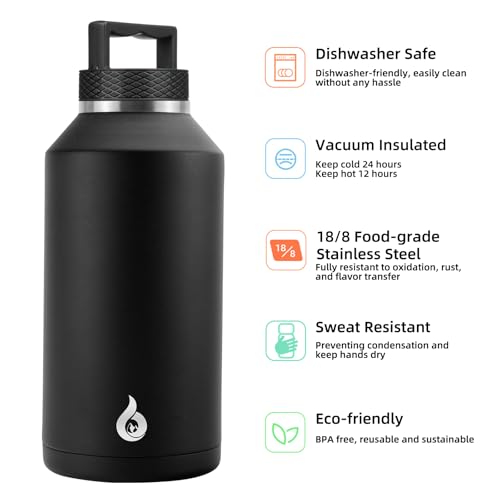 64oz Insulated Water Bottle