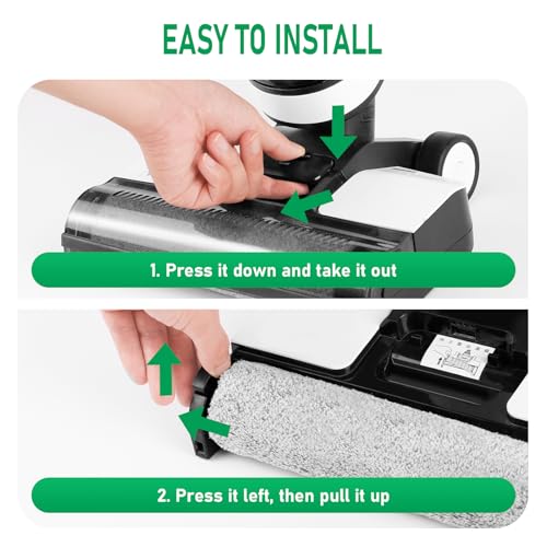 Replacement Brush Roller for Tineco S3 (2 Count)