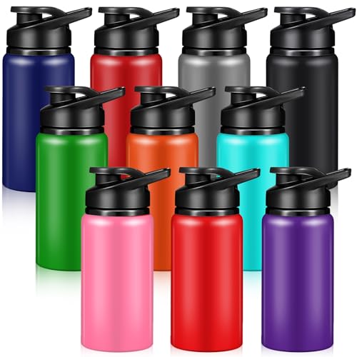 10 Pcs 13.5oz Aluminum Water Bottles Bulk