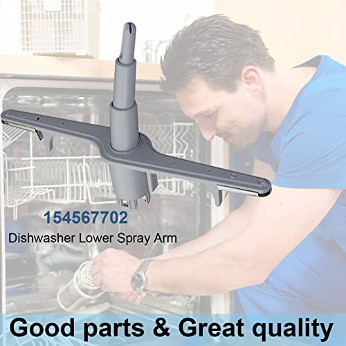 154567702 Dishwasher Lower Wash Arm Assembly for Kenmore Electrolux Dishwasher Bottom Lower Spray Arm 5304518927