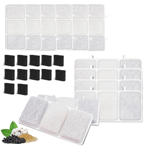 12 Pack Replacement Water Filter & 12 Pack Replacement Pre (12 Count)