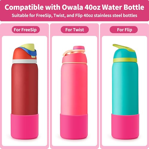 Silicone Water Bottle Boot for Owala 40 oz