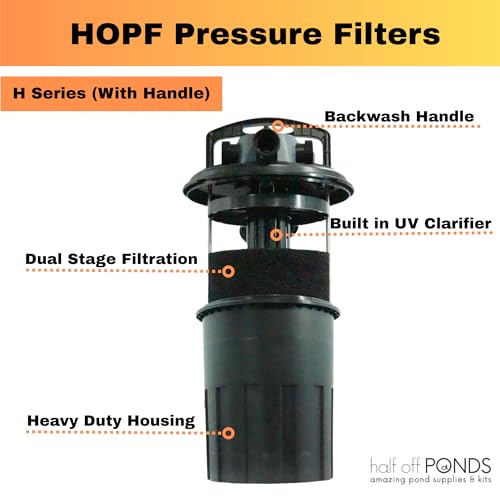 2000 Gal Pressure Filter with 13W UV Clarifier
