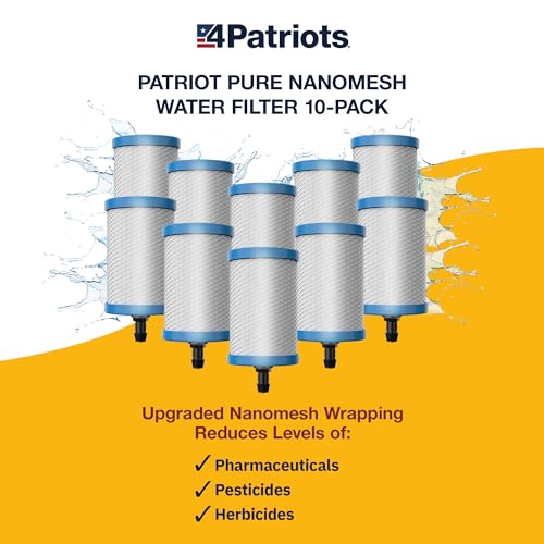 Patriot Pure Nanomesh™ Water Filter For 200+ Contaminants (5 Count)