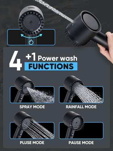 Filtered Shower Head with Handheld