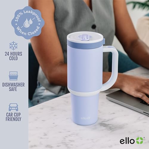 Oasis 30oz Insulated Stainless Steel Tumbler with Straw