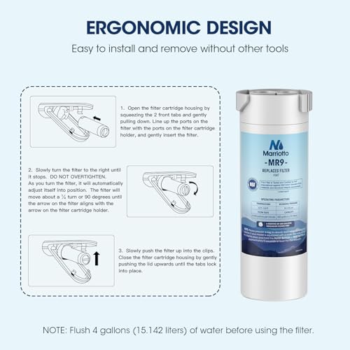XWF Replacement for GE XWF Refrigerator Water Filter 3 Pack (3 Count)