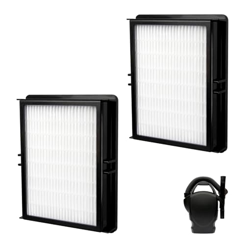 2 Pcs HF1000 HEPA Replacement Filters Compatible Oreck Buster BB1000 Vacuum (2 Count)