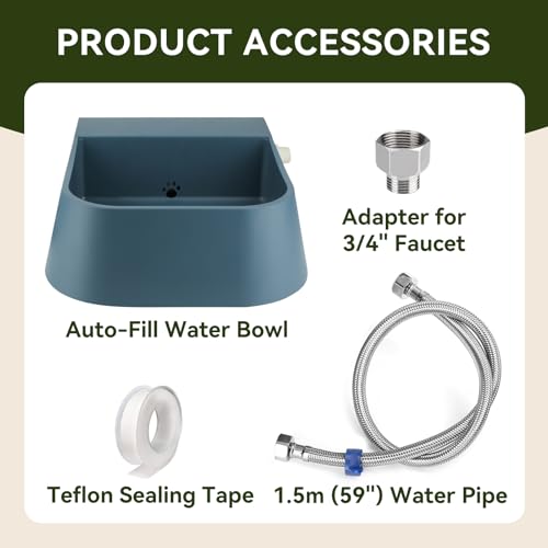 Dog Automatic Water Dispenser with Hose (67 Ounce)
